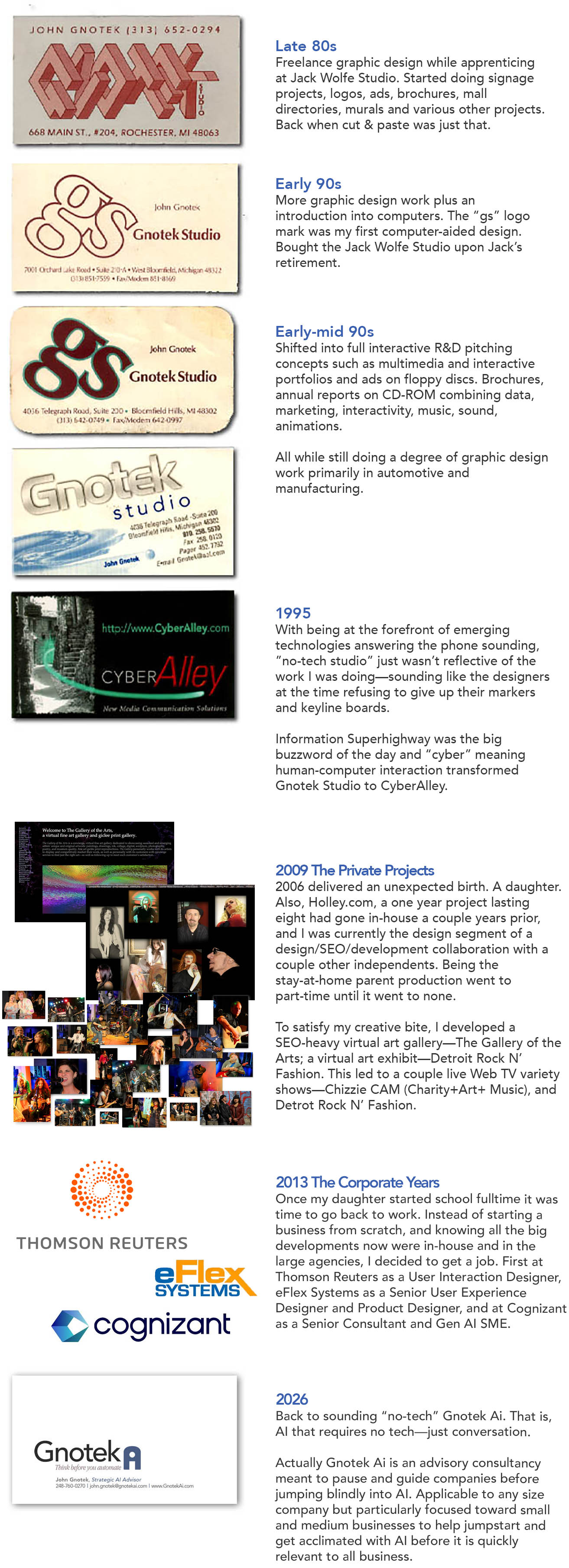 Gnotek Studio to CyberAlley to Gnotek Ai
